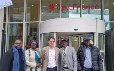 Rencontre avec le conseil régional de l’île de France pour le projet l’intégration de l’ess dans les collectivités locales Sénégalais  Sénégalaises